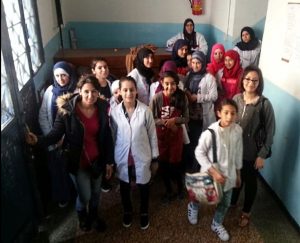 event at Zeinab's school dorm